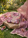 Zohra Embroidered Natural Crepe Suit Set