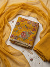 Floral Rajarani Natural Crepe Suit Set